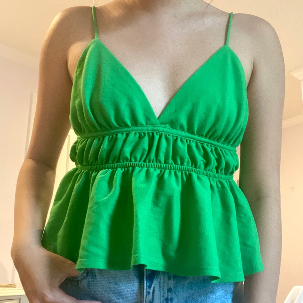 ZARA GREEN TANK
